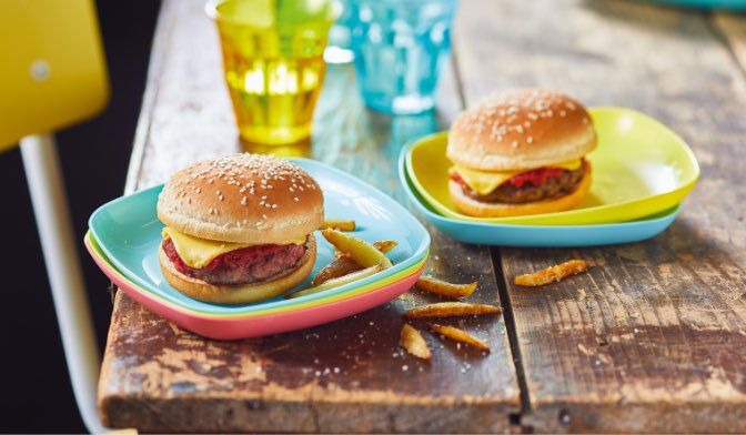 2 cheeseburgers
